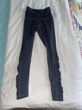 Karma Scrunched Side Legging Tight Gray XS